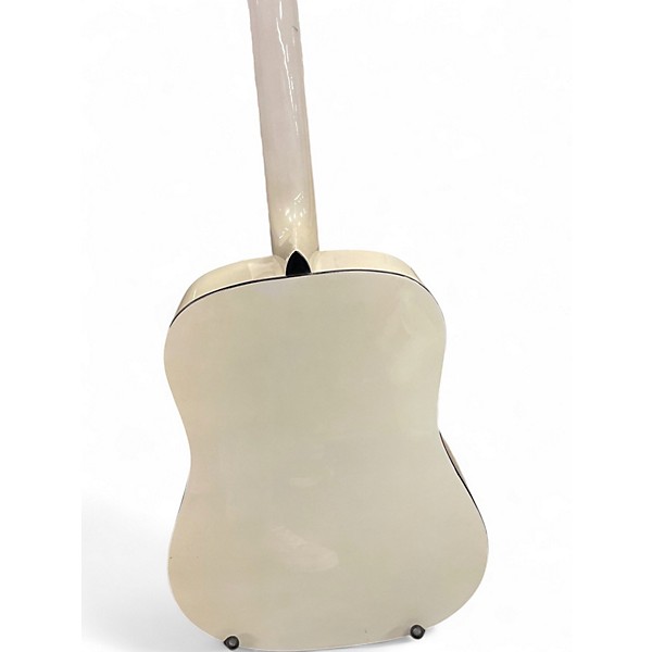 Used Greg Bennett Design by Samick D1 Pearl White Acoustic Guitar