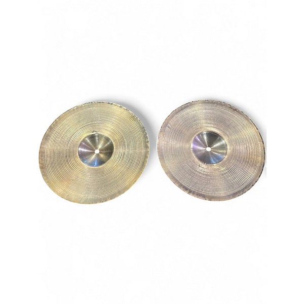 Used Saluda 14in DECADENCE HI HAT PAIR Cymbal