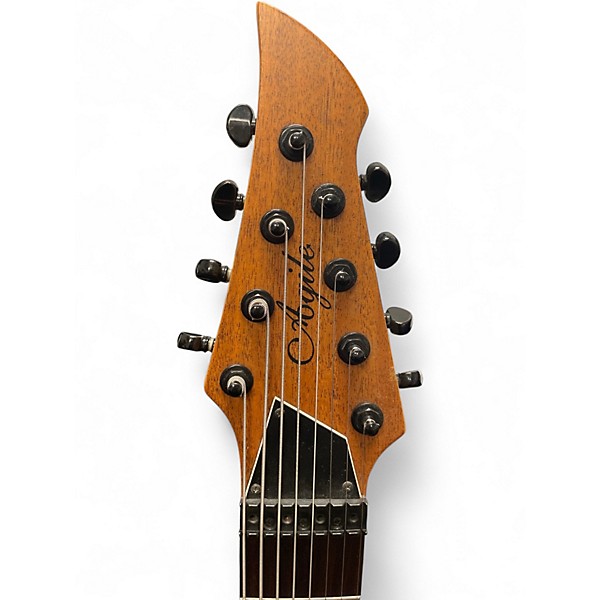 Used Agile Interceptor Natural Solid Body Electric Guitar