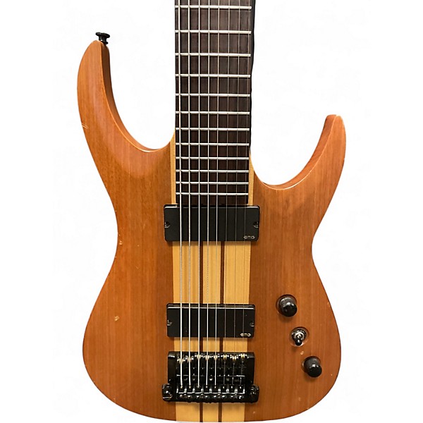 Used Agile Interceptor Natural Solid Body Electric Guitar