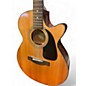 Used Fender GC140SCE Grand Concert Natural Acoustic Electric Guitar