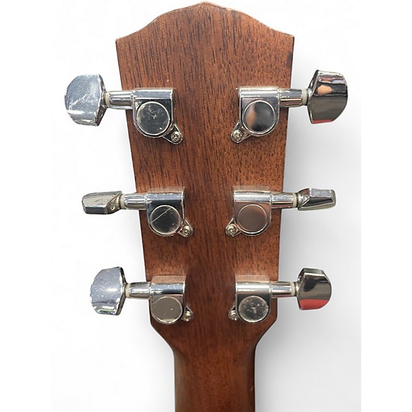 Used Fender GC140SCE Grand Concert Natural Acoustic Electric Guitar