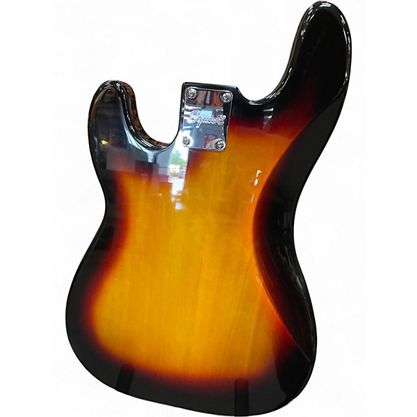 Used Squier Affinity Precision Bass 3 Color Sunburst Electric Bass Guitar