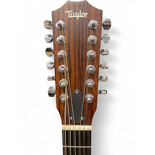 Used 2014 Taylor 150e Natural 12 String Acoustic Electric Guitar