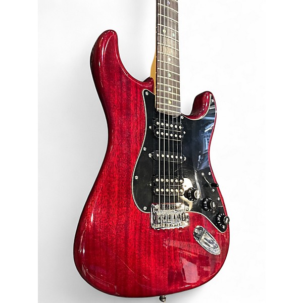 Used Fender FSR American Deluxe Stratocaster Mahogany Solid Body Electric Guitar
