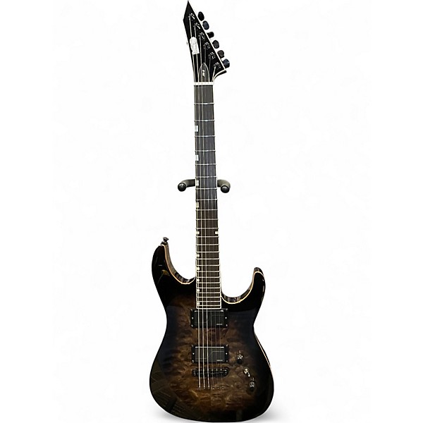 Used ESP LTD JM-II BLACK SHADOW BURST Solid Body Electric Guitar