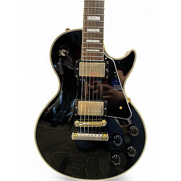 Used Epiphone LPC 80 Ebony Solid Body Electric Guitar