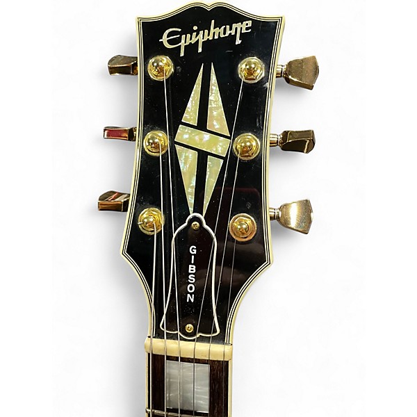 Used Epiphone LPC 80 Ebony Solid Body Electric Guitar