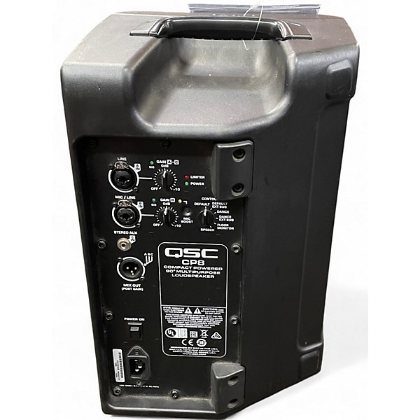 Used QSC CP8 Powered Speaker