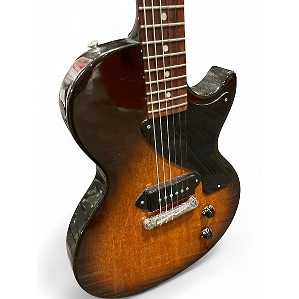 Used Gibson Les Paul Jr 2 Color Sunburst Solid Body Electric Guitar