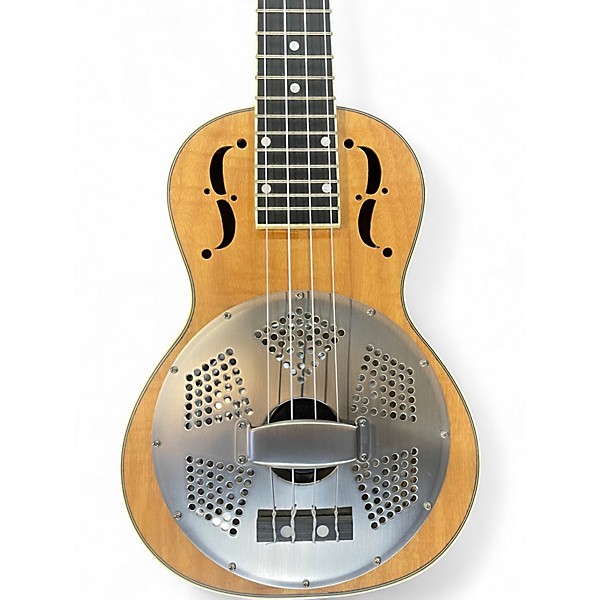 Used Gold Tone Resonator Ukulele Natural Ukulele