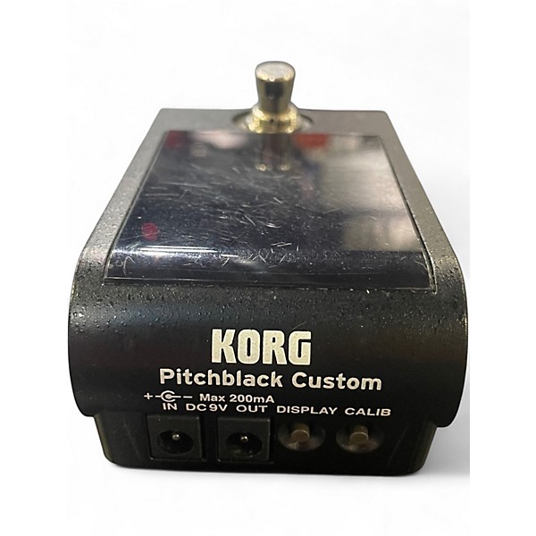 Used KORG PB-CS Pitchblack Custom Tuner Pedal