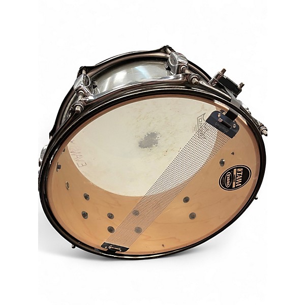 Used TAMA 13X6 Artwood Snare SILVER BURST Drum