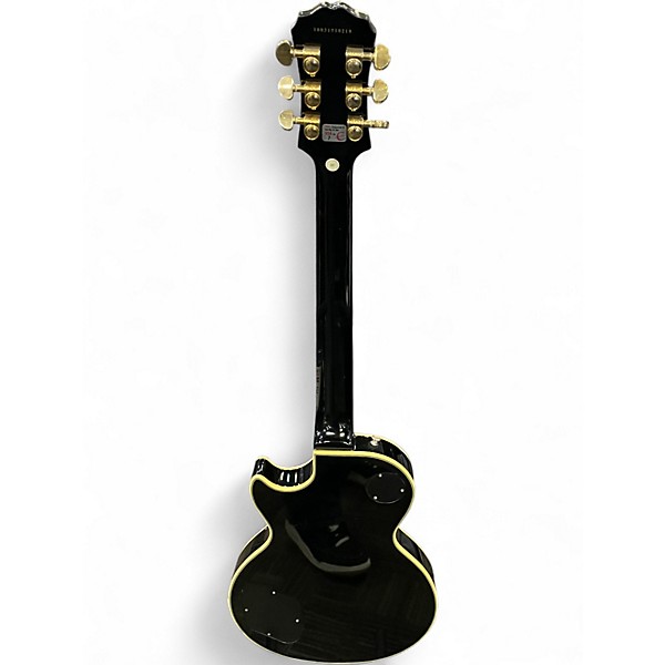 Used Epiphone LES PAUL CUSTOM 3 PICKUP BLACK Solid Body Electric Guitar