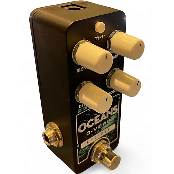 Used Electro-Harmonix OCEANS 3-VERB Effect Pedal