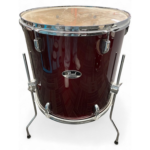 Used 2016 Pearl 5 Piece Roadshow Wine Red Drum Kit