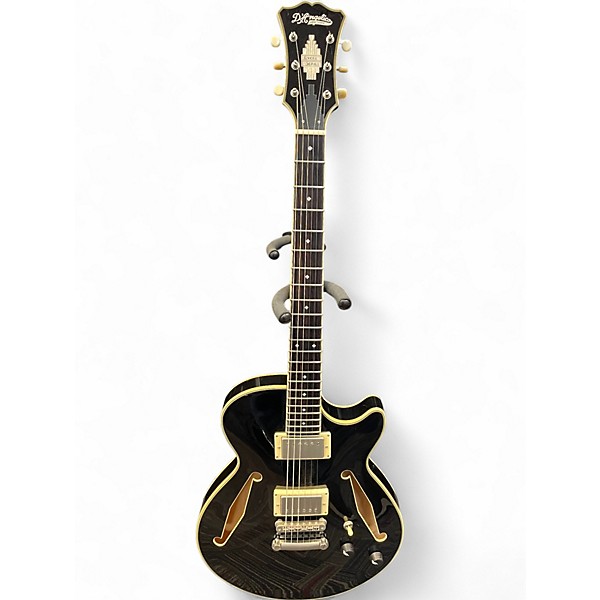 Used D'Angelico ExcEL SS TOUR COLLECTION Black Hollow Body Electric Guitar