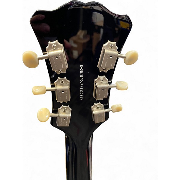 Used D'Angelico ExcEL SS TOUR COLLECTION Black Hollow Body Electric Guitar