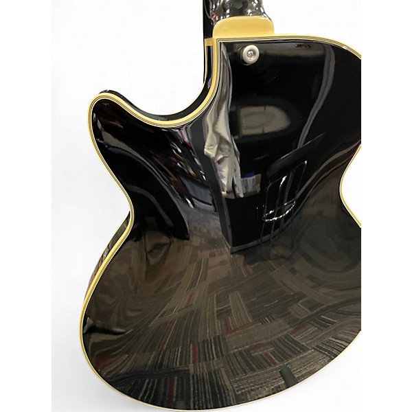 Used D'Angelico ExcEL SS TOUR COLLECTION Black Hollow Body Electric Guitar