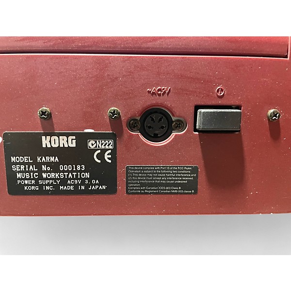 Used KORG Karma Arranger Keyboard