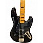 Used Squier Classic Vibe 70s Jazz Bass Black Electric Bass Guitar
