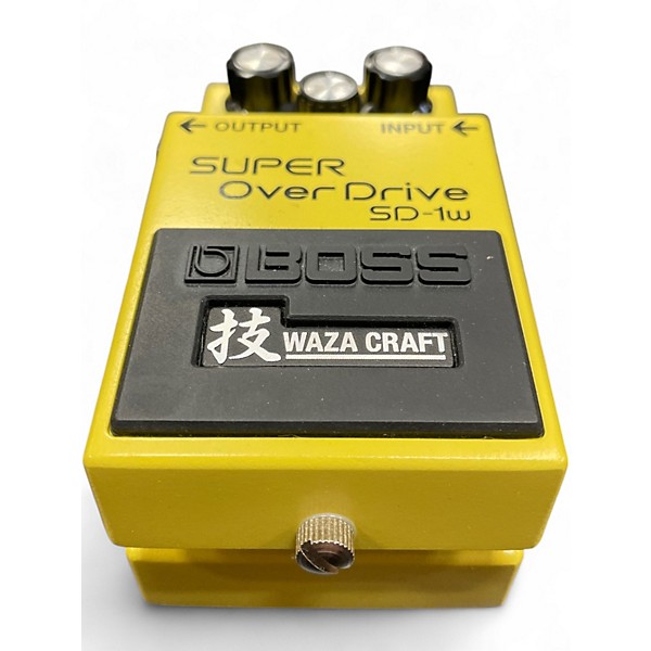 Used BOSS SD1W Super Overdrive Waza Craft Effect Pedal