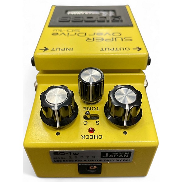 Used BOSS SD1W Super Overdrive Waza Craft Effect Pedal