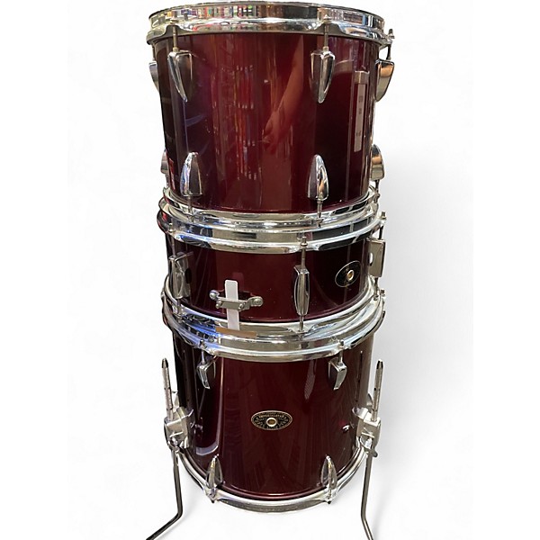 Used TAMA 4 Piece Imperialstar Red Drum Kit