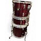 Used TAMA 4 Piece Imperialstar Red Drum Kit