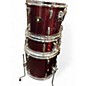 Used TAMA 4 Piece Imperialstar Red Drum Kit