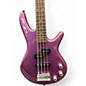 Used Ibanez GSRM20 Mikro Short Scale Metallic Purple Electric Bass Guitar