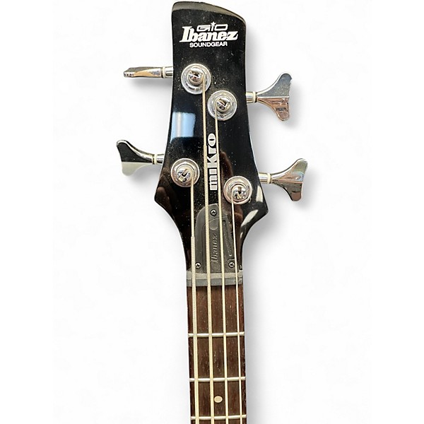 Used Ibanez GSRM20 Mikro Short Scale Metallic Purple Electric Bass Guitar