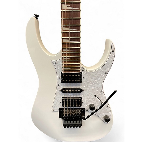 Used Ibanez RG450DXB White Solid Body Electric Guitar