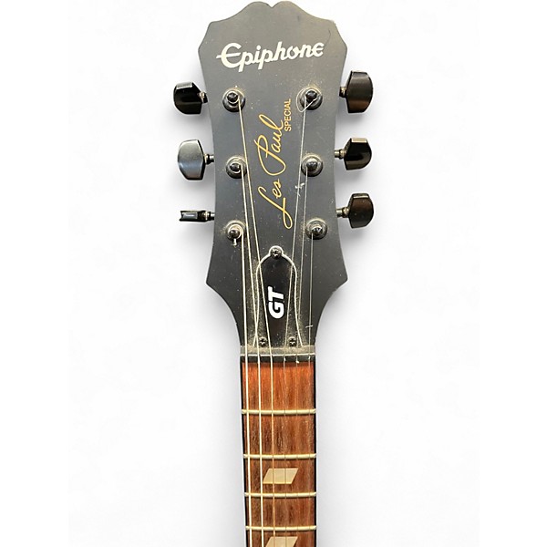 Used Epiphone Les Paul Special GT Satin Black Solid Body Electric Guitar