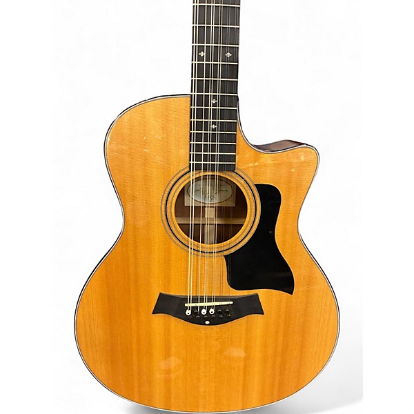 Used Taylor 356CE Natural 12 String Acoustic Electric Guitar