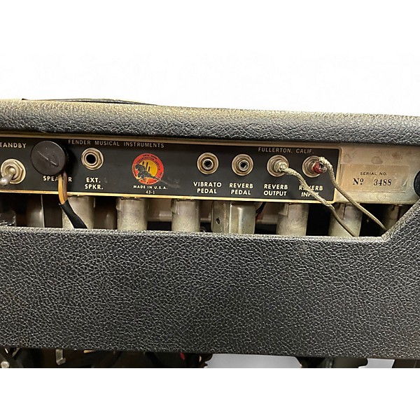 Vintage 1980 Fender Twin Reverb 2x12 Tube Guitar Combo Amp