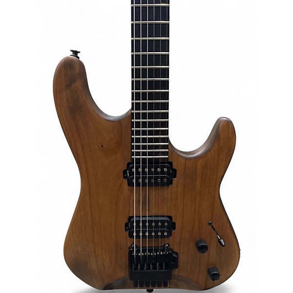 Used Kiesel Delos headless Walnut Solid Body Electric Guitar