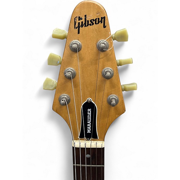 Used 1976 Gibson Marauder Antique Natural Solid Body Electric Guitar