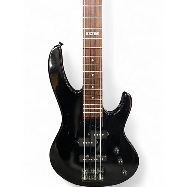 Used ESP LTD B50 Black Electric Bass Guitar
