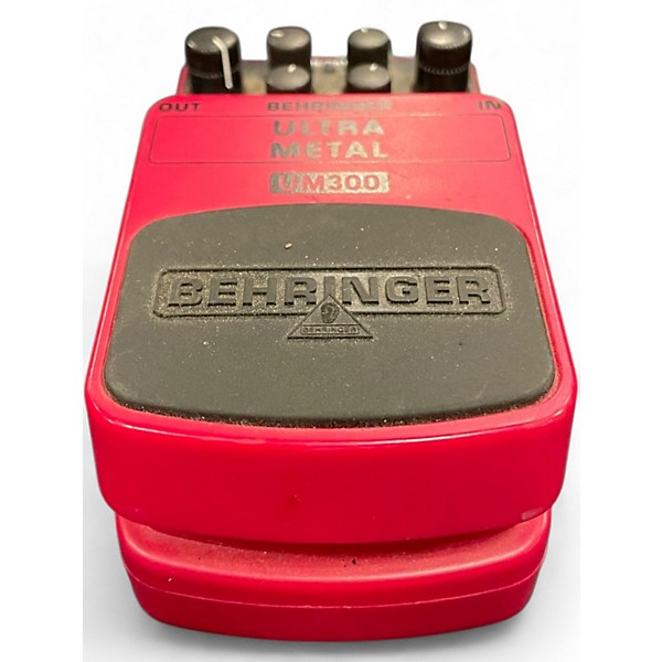 Used Behringer UM300 Ultra Metal Distortion Effect Pedal