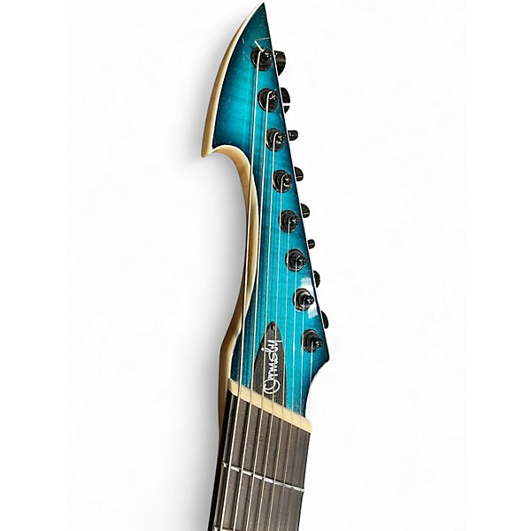 Used 2020 Ormsby HYPEGTR 8 Blue Burst Solid Body Electric Guitar
