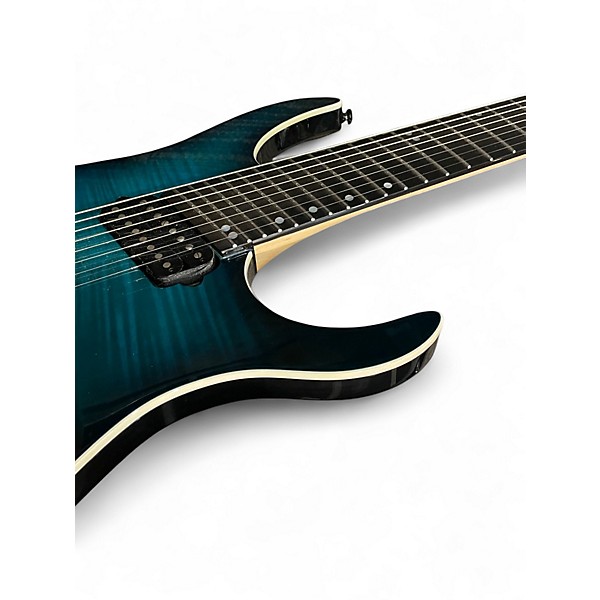 Used 2020 Ormsby HYPEGTR 8 Blue Burst Solid Body Electric Guitar