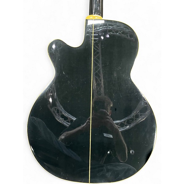Used Takamine EG141C Black Acoustic Electric Guitar