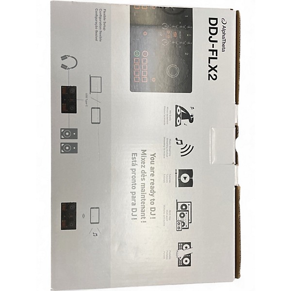 Used AlphaTheta DDJ-FLX2 DJ Controller