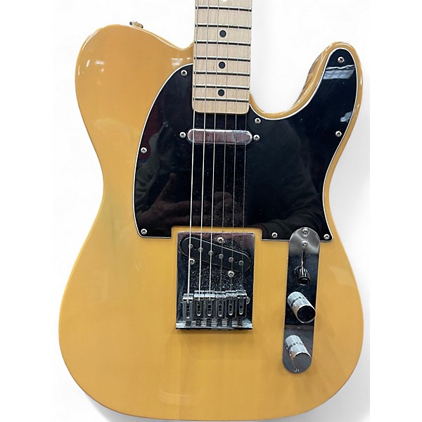 Used Squier Telecaster Butterscotch Solid Body Electric Guitar