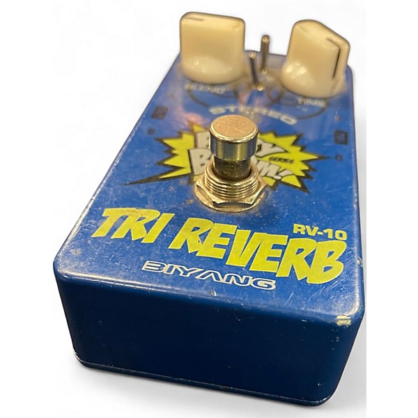 Used Biyang RV-10 Tri-Reverb Effect Pedal