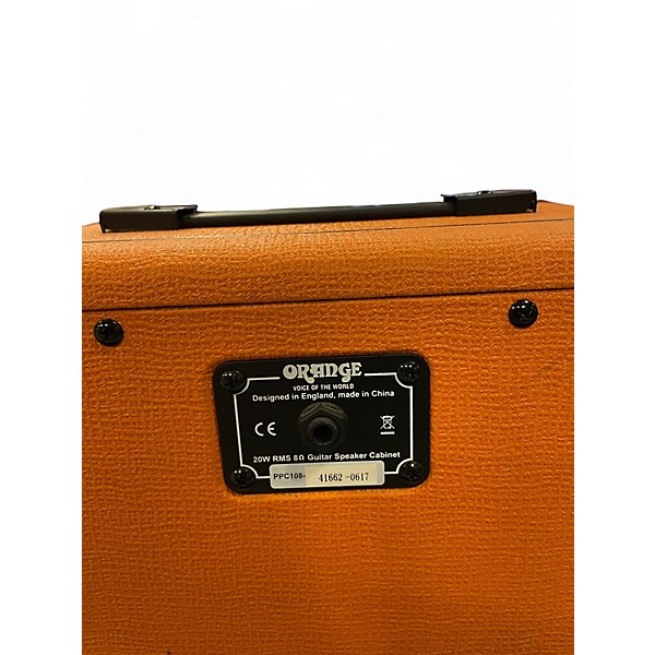 Used Orange Amplifiers PPC108 Micro Terror 1X8 Guitar Cabinet