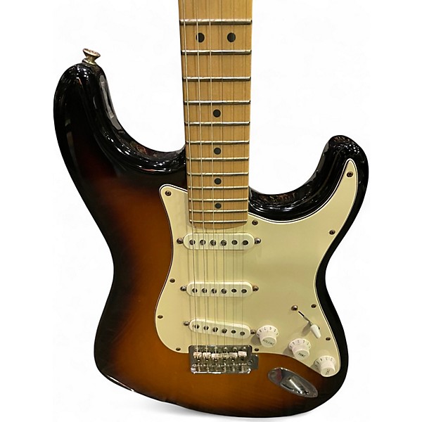 Used Fender American Special Stratocaster Sunburst Solid Body Electric Guitar