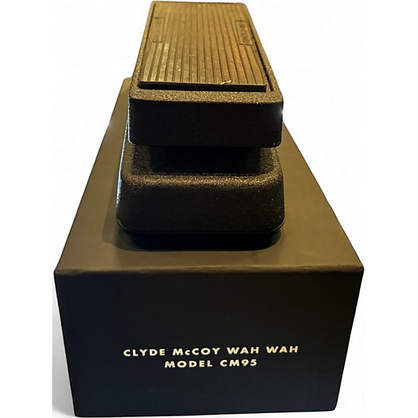 Used Dunlop CM95 Clyde McCoy Cry Baby Wah Effect Pedal