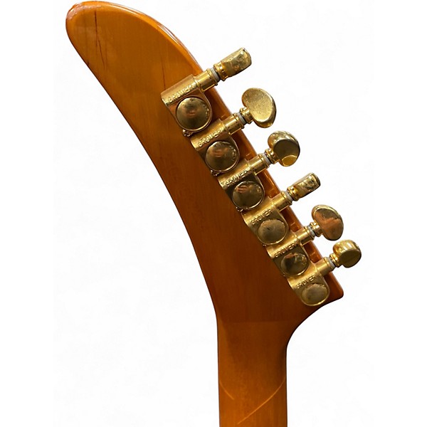 Used Epiphone Korina Explorer Natural Electric Bass Guitar